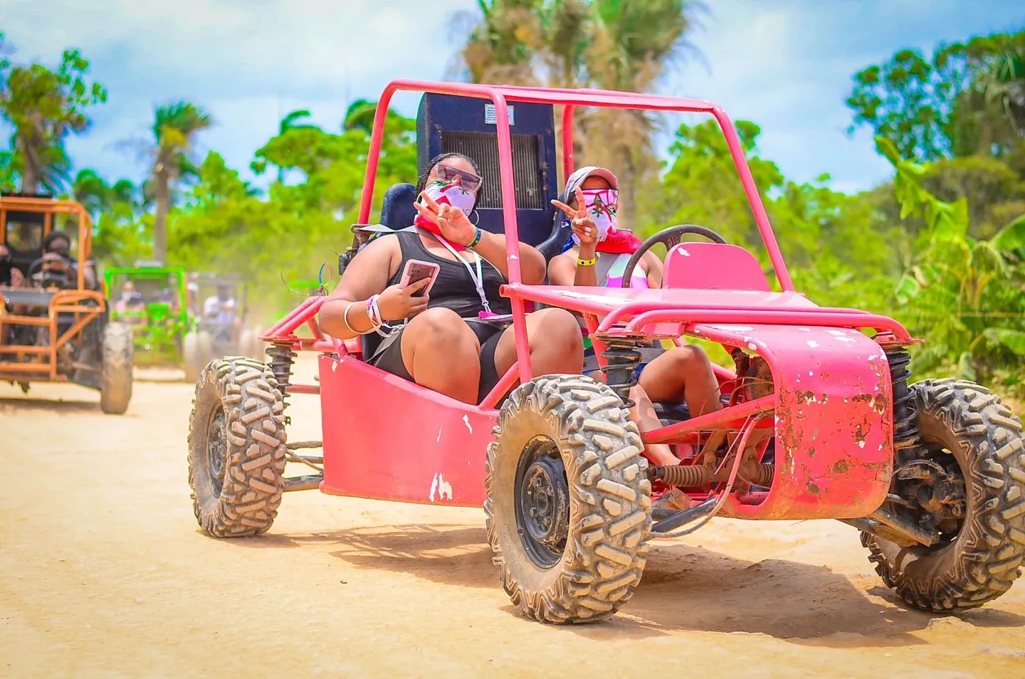 Punta Cana Single Buggy Tour with Cenote & Macao Beach · 2