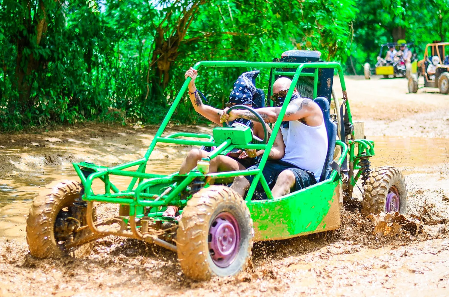 Punta Cana Double Buggy Tour with Cenote & Macao Beach